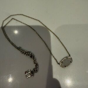 Kendra Scott Elisa drusy gold pendant necklace